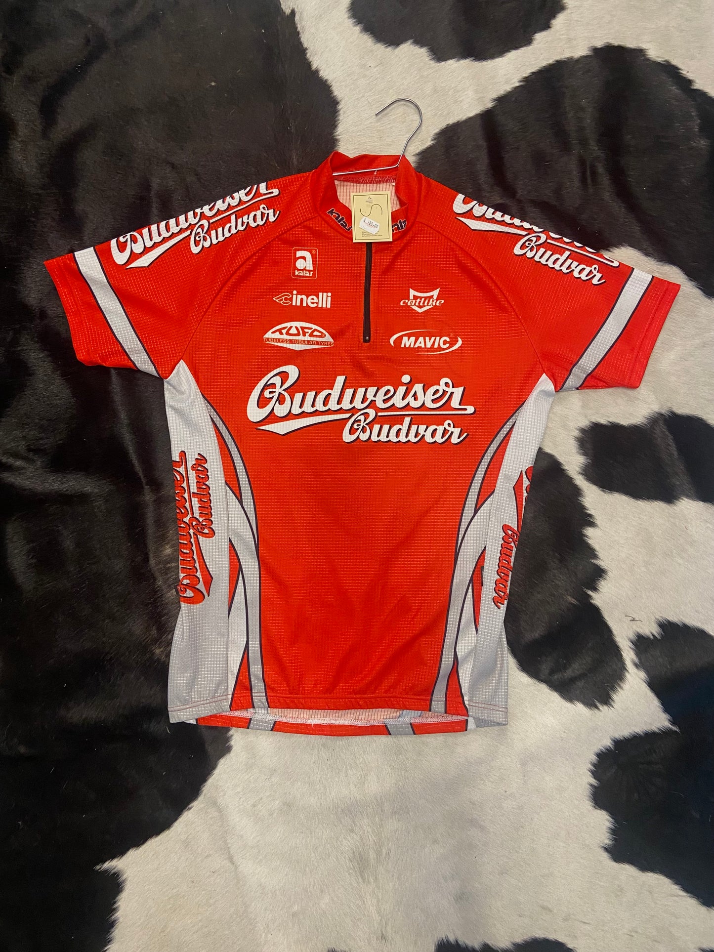 Blusa Budweiser ciclista