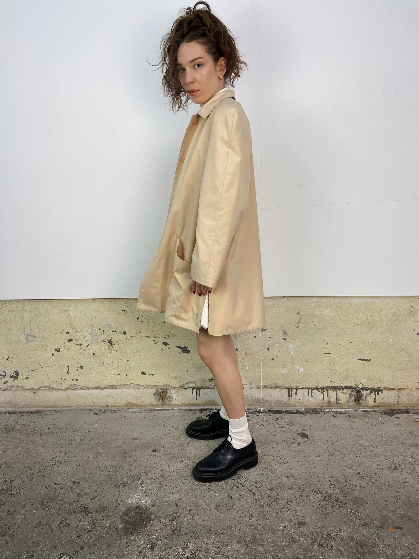 Trench coat bege vintage