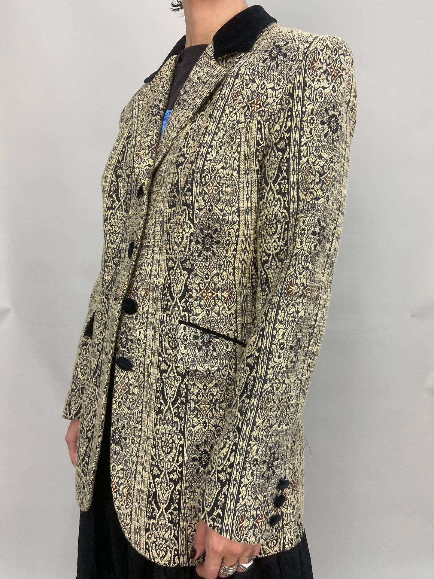 Blazer jacquard vintage