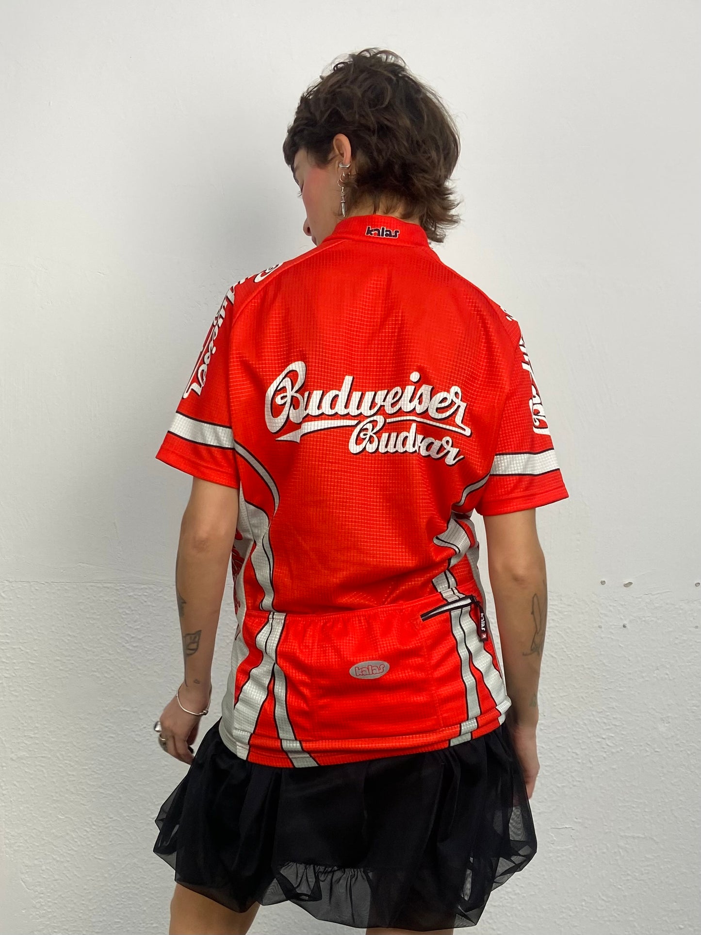 Blusa Budweiser ciclista