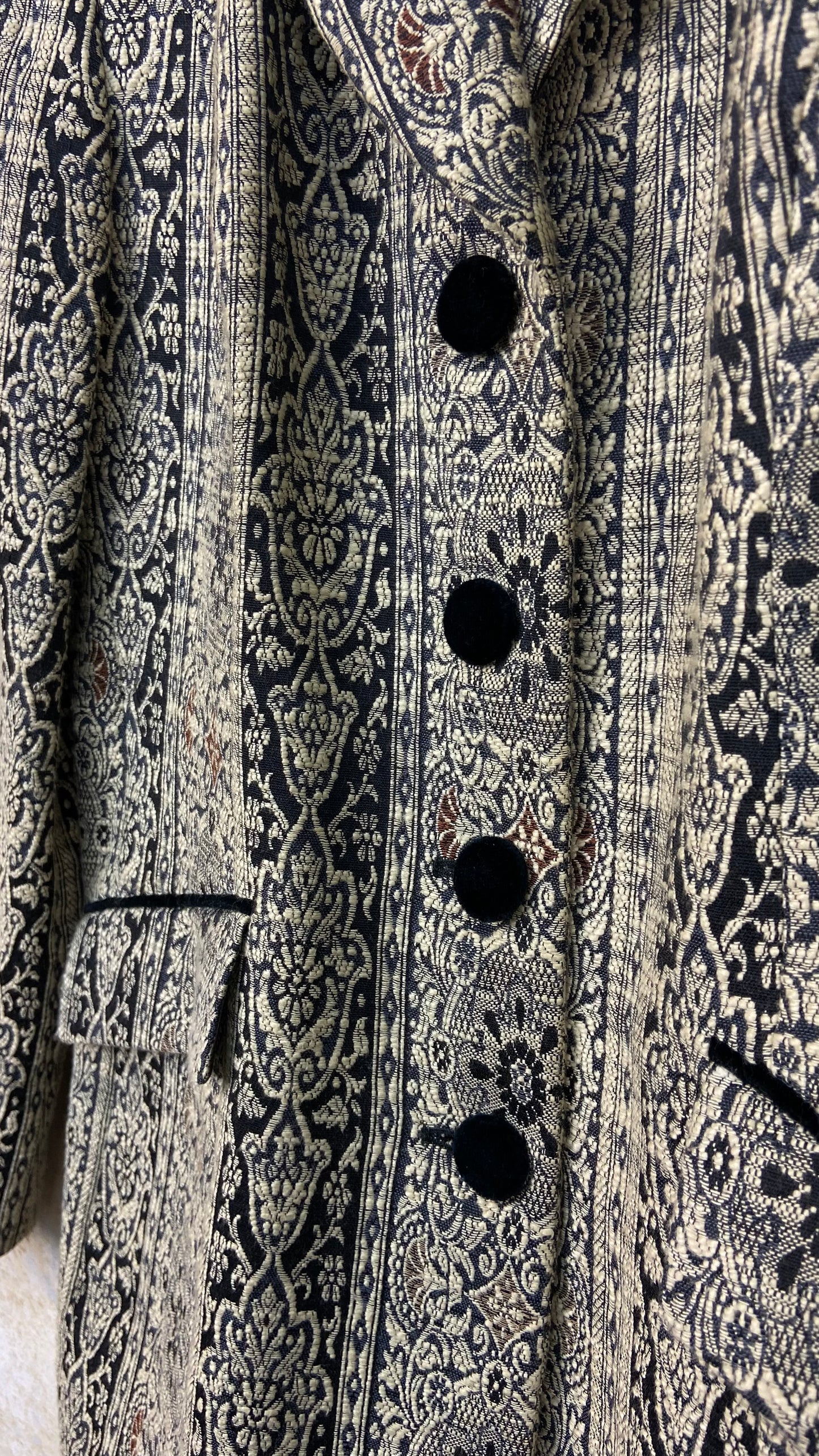 Blazer jacquard vintage